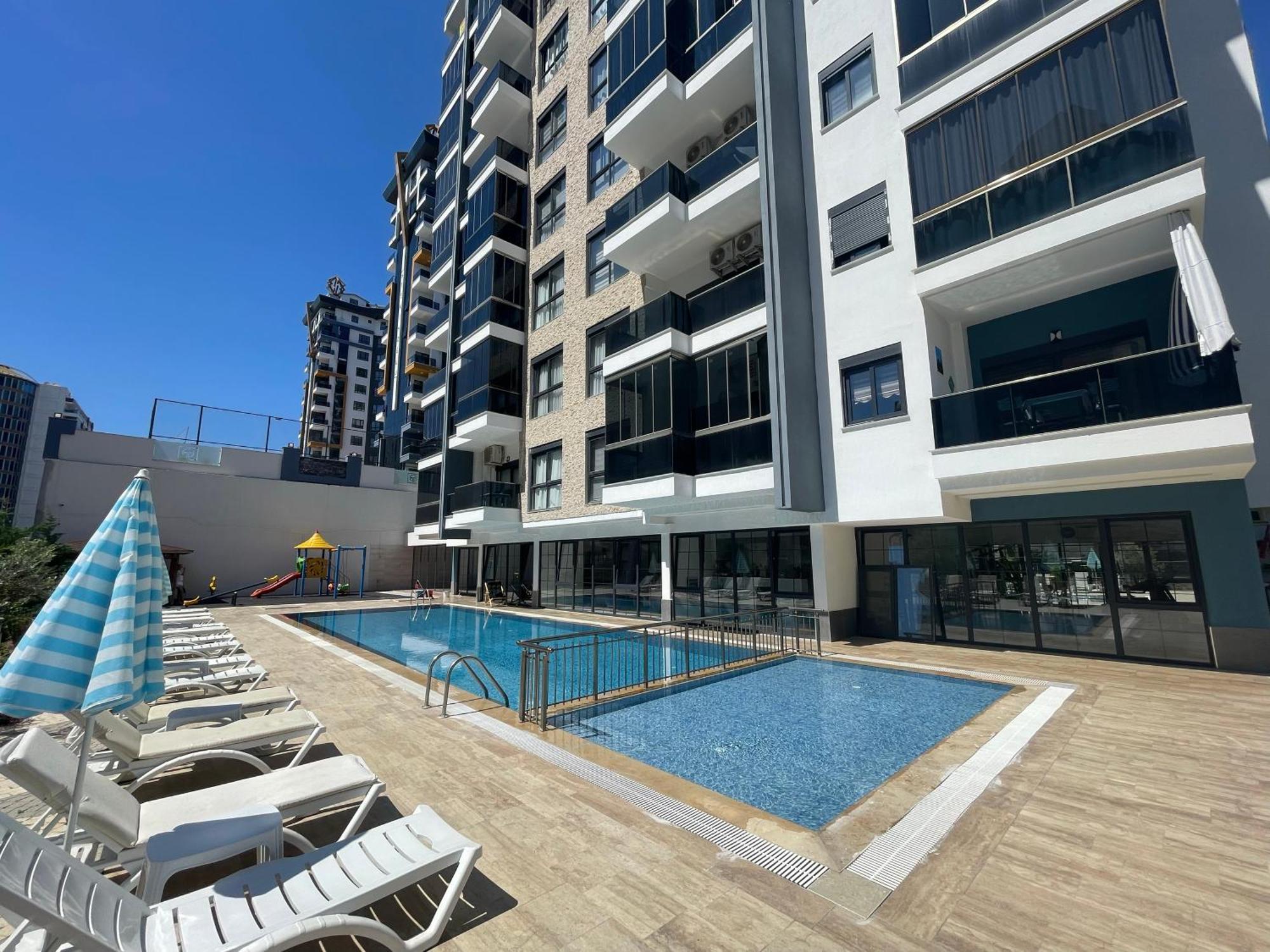 Sa Apartments! 300M To The Beach & Yekta Mall Alanya Exteriör bild
